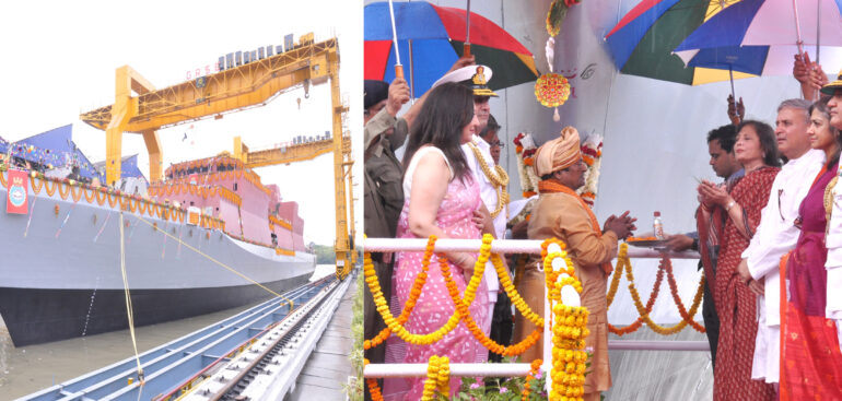 mt._Manita_Singh_performing_Pooja_at_launch_the_‘Kavaratti